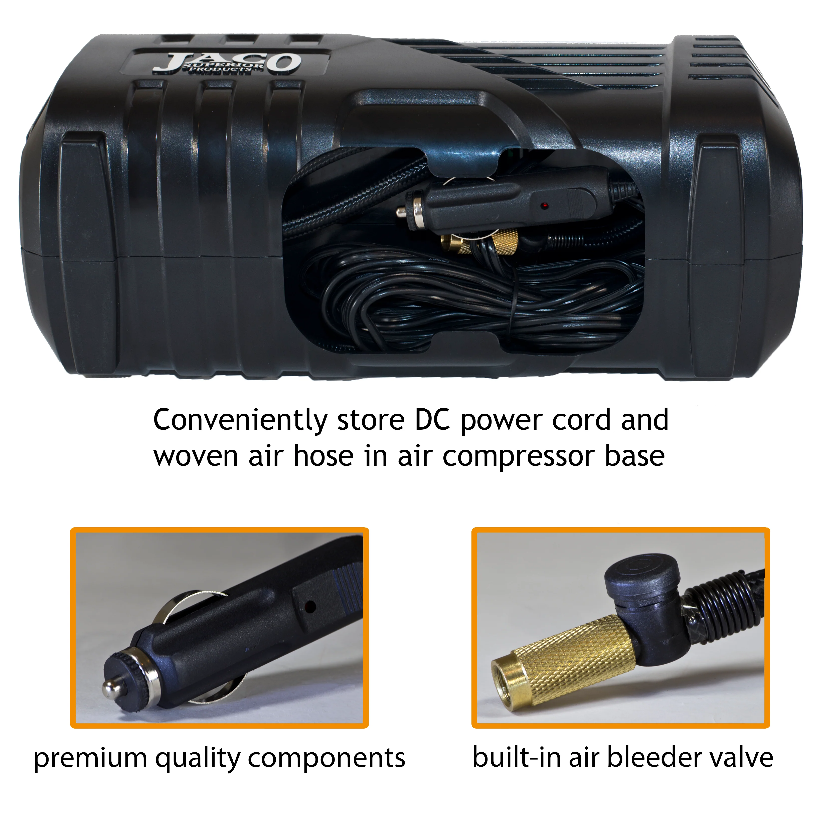 SmartPro™ 2.0 Digital Tire Inflator (AC/DC) - Automatic Portable Air Compressor - 100 PSI - Image 5